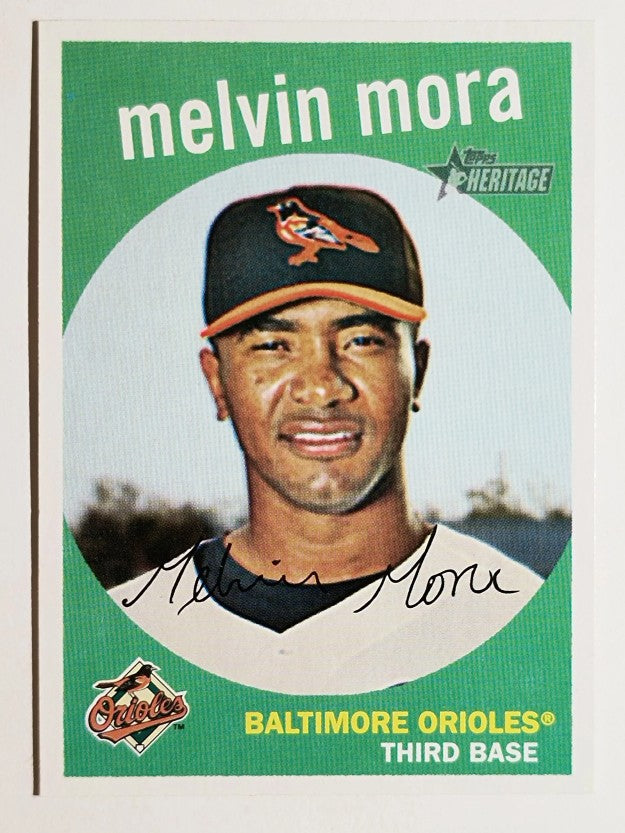 2008 Topps Heritage #316 Melvin Mora