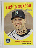2008 Topps Heritage #322 Richie Sexson GB SP