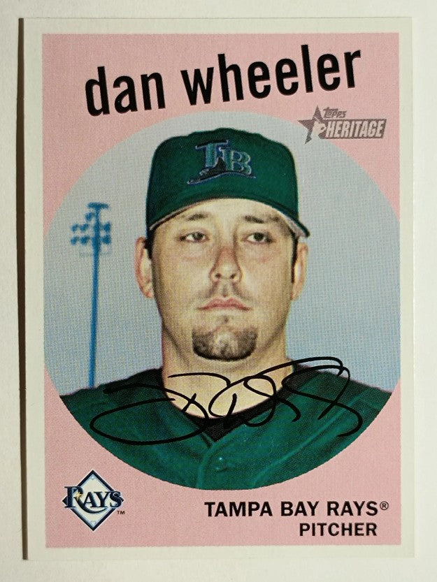 2008 Topps Heritage #325 Dan Wheeler GB SP
