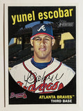 2008 Topps Heritage #356 Yunel Escobar