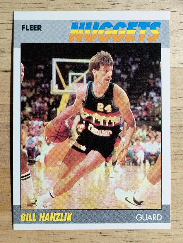 1987-88 Fleer #47 Bill Hanzlik