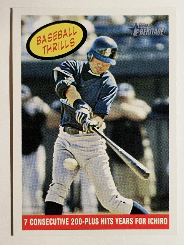 2008 Topps Heritage #373 Ichiro Suzuki BT