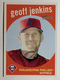 2008 Topps Heritage #385 Geoff Jenkins