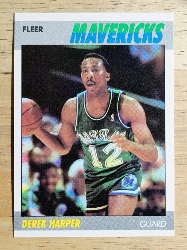 1987-88 Fleer #48 Derek Harper