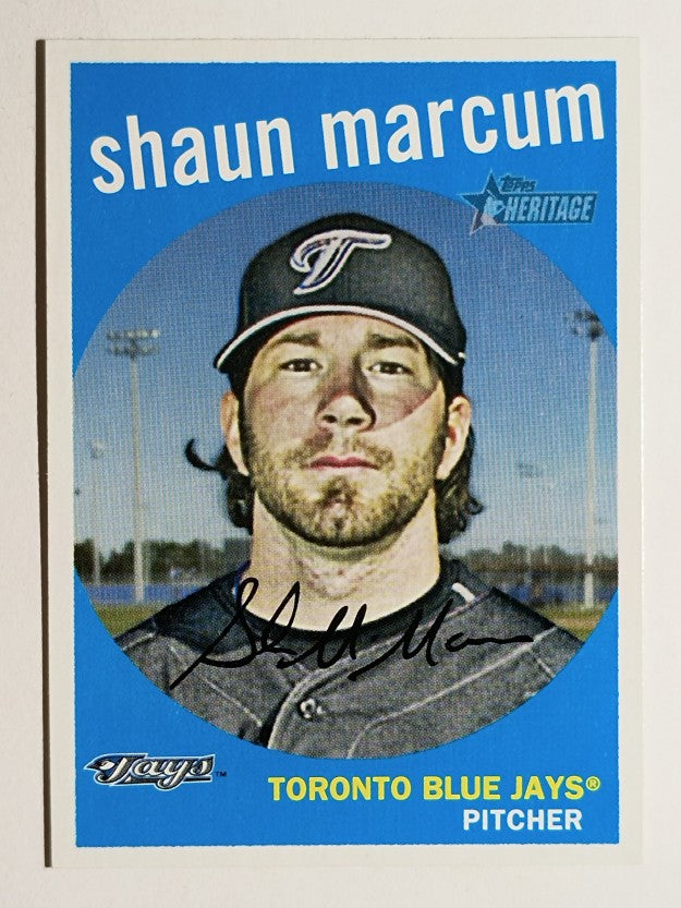 2008 Topps Heritage #418 Shaun Marcum