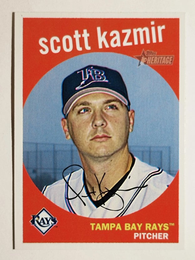 2008 Topps Heritage #434 Scott Kazmir SP