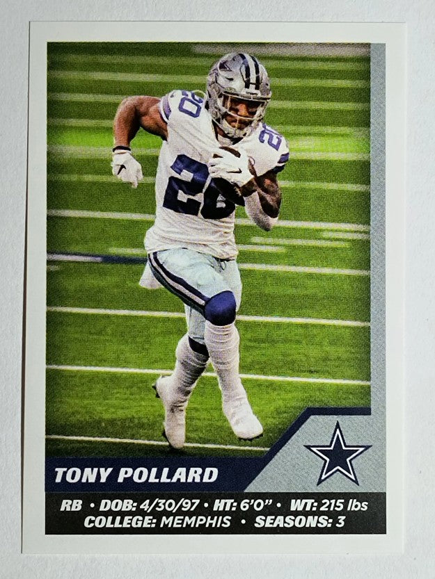 2021 Panini Stickers #301 Tony Pollard