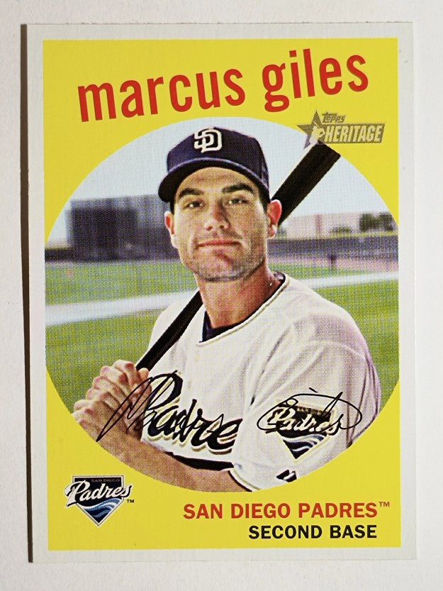 2008 Topps Heritage #464 Marcus Giles SP