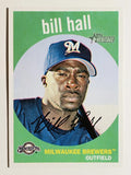 2008 Topps Heritage Black Back #49 Bill Hall