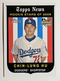 2008 Topps Heritage Black Back #130 Chin-Lung Hu