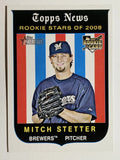 2008 Topps Heritage Black Back #135 Mitch Stetter