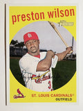 2008 Topps Heritage Black Back #176 Preston Wilson