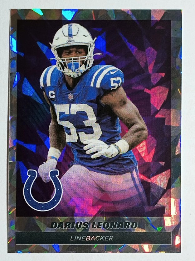 2021 Panini Stickers #184 Darius Leonard STAR FOIL