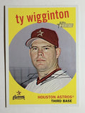 2008 Topps Heritage Black Back #330 Ty Wigginton