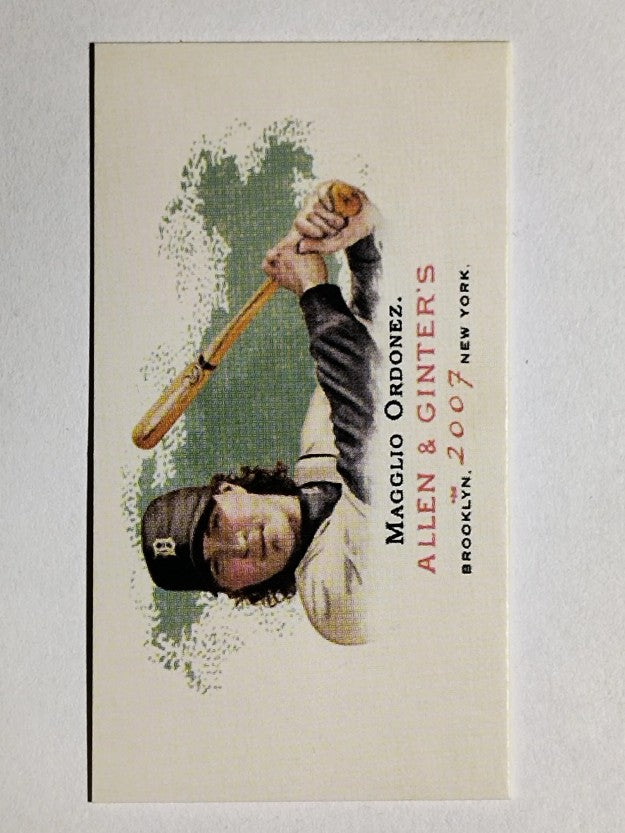 2007 Topps Allen and Ginter Mini A and G Back #122 Magglio Ordonez