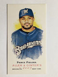 2007 Topps Allen and Ginter Mini A and G Back #290 Prince Fielder