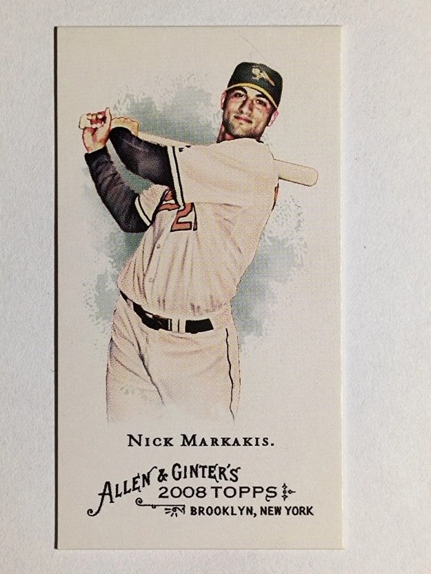 2008 Topps Allen and Ginter Mini A and G Back #275 Nick Markakis