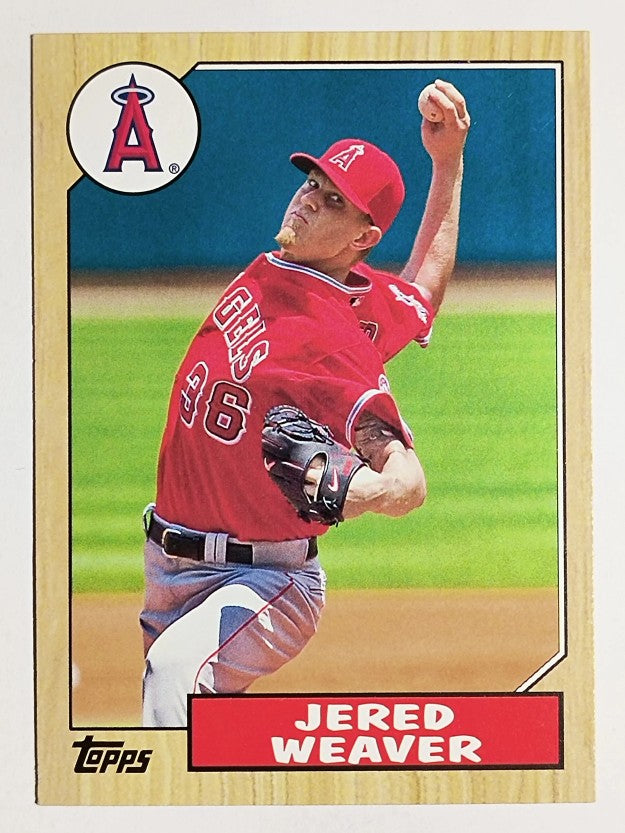 2012 Topps 1987 Topps Minis #TM49 Jered Weaver