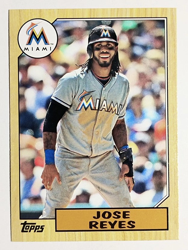 2012 Topps 1987 Topps Minis #TM64 Jose Reyes