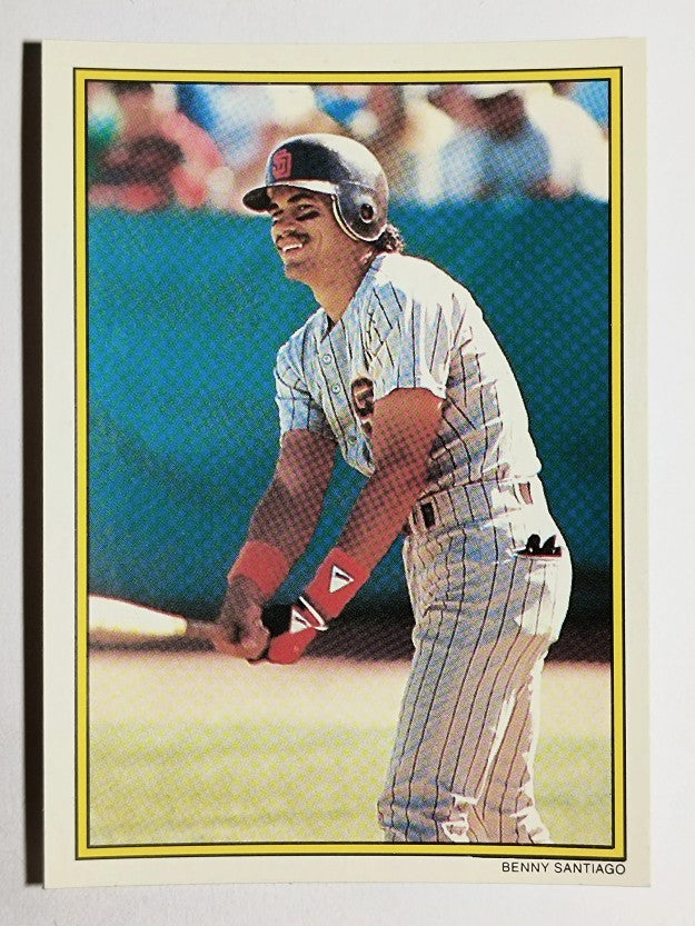 1989 Topps Glossy Send-Ins #15 Benito Santiago