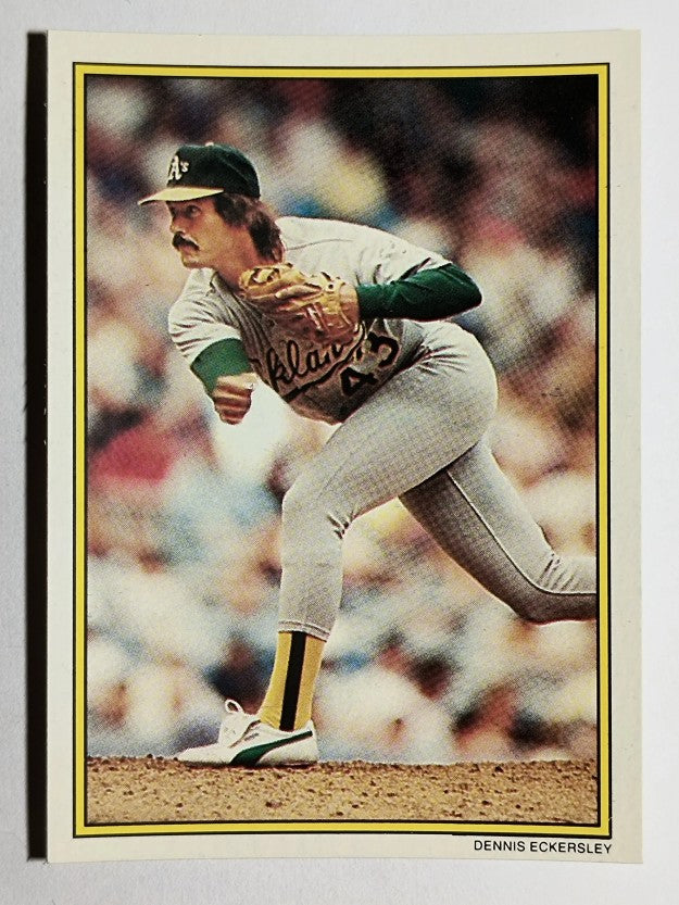 1989 Topps Glossy Send-Ins #16 Dennis Eckersley