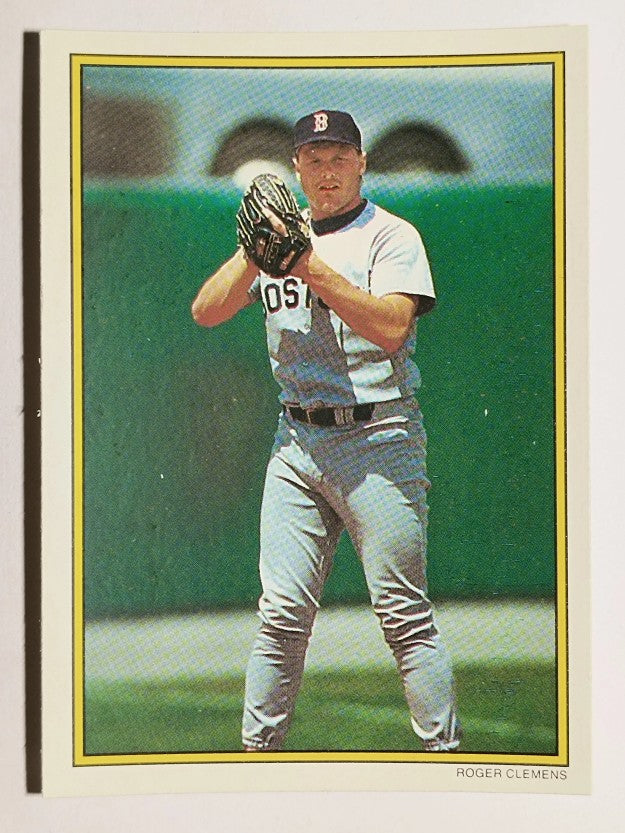 1989 Topps Glossy Send-Ins #23 Roger Clemens