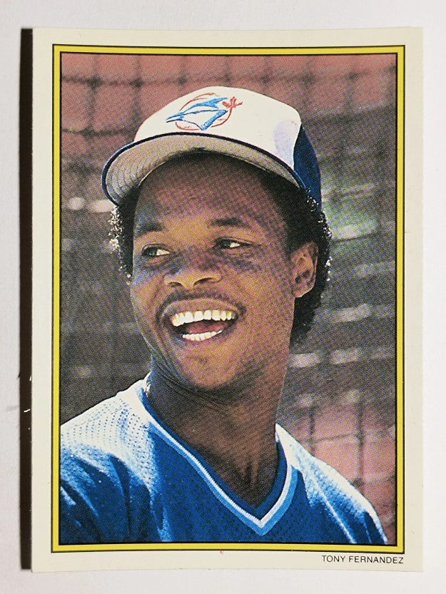 1989 Topps Glossy Send-Ins #52 Tony Fernandez