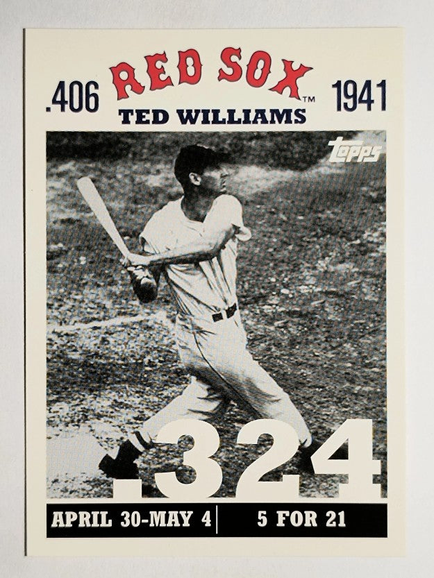 2007 Topps Williams 406 #TW4 Ted Williams