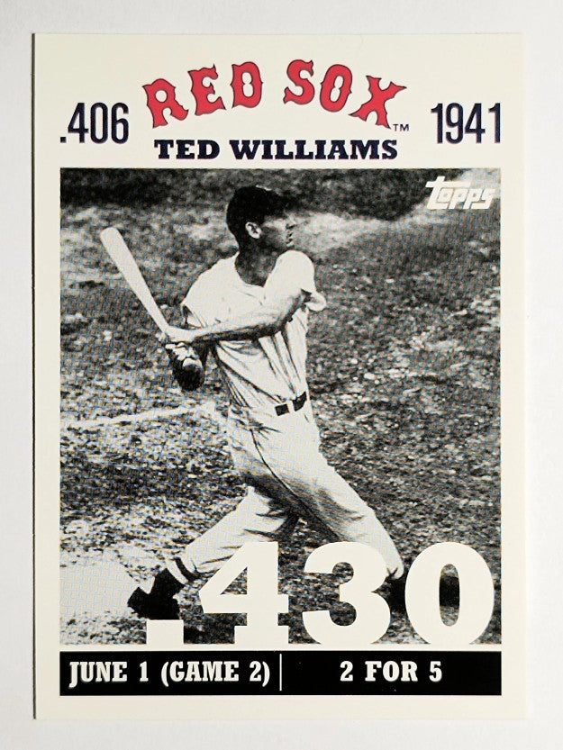 2007 Topps Williams 406 #TW15 Ted Williams