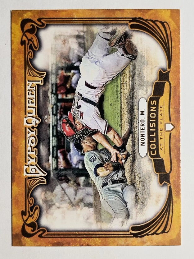 2013 Topps Gypsy Queen Collisions At The Plate #MM Miguel Montero
