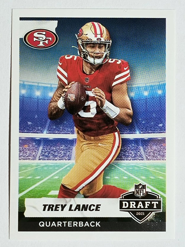 2021 Panini Stickers #31 Trey Lance DRAFT