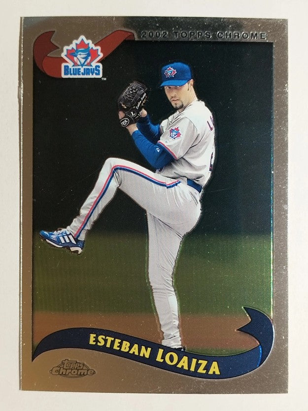 2002 Topps Chrome #93 Esteban Loaiza