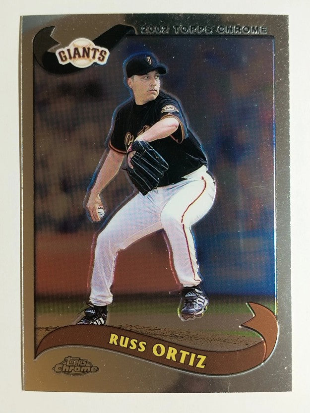 2002 Topps Chrome #107 Russ Ortiz
