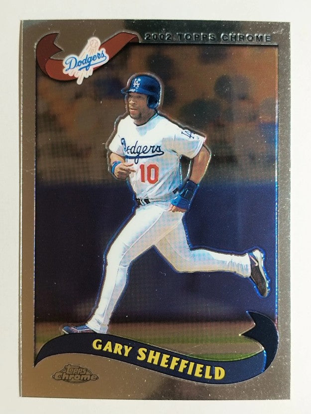 2002 Topps Chrome #115 Gary Sheffield