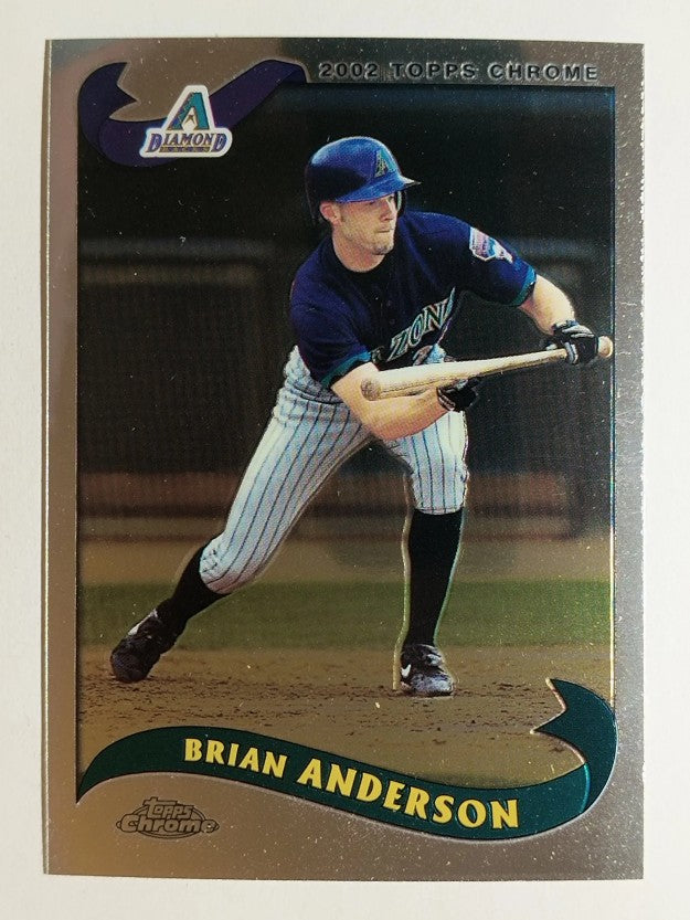 2002 Topps Chrome #177 Brian Anderson