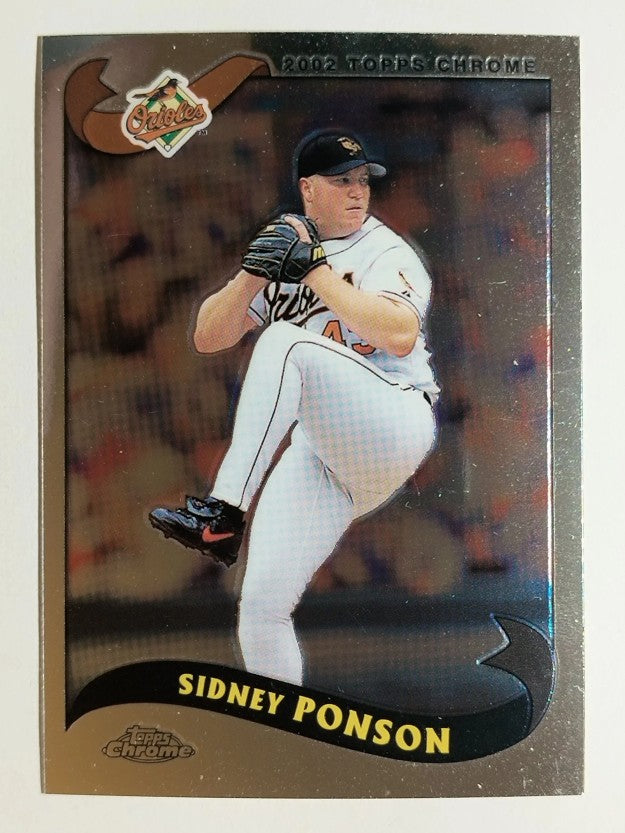 2002 Topps Chrome #183 Sidney Ponson