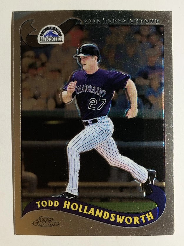 2002 Topps Chrome #185 Todd Hollandsworth