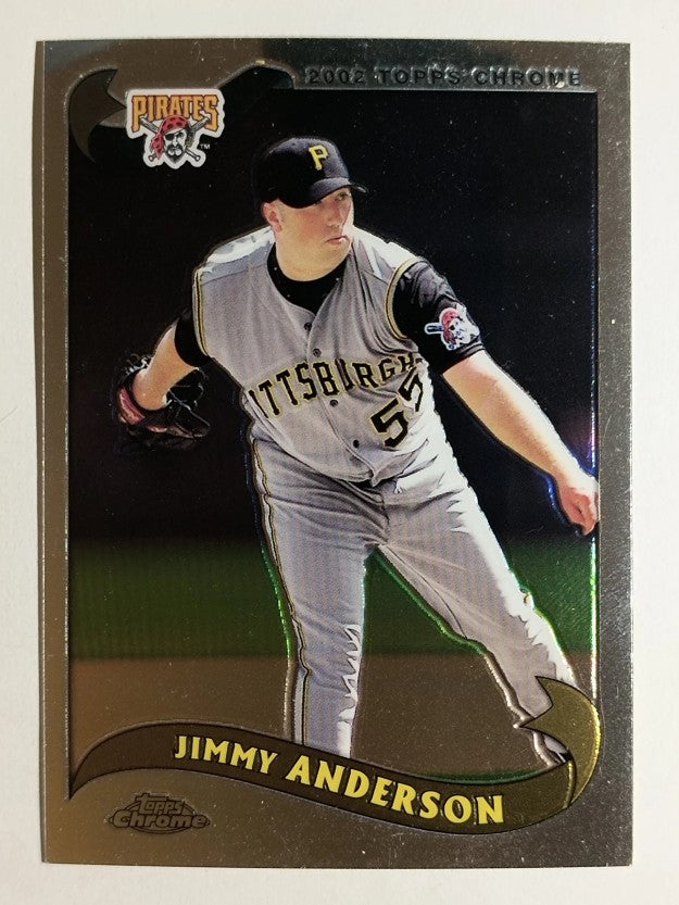 2002 Topps Chrome #198 Jimmy Anderson