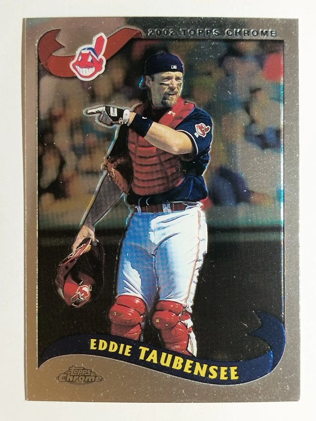 2002 Topps Chrome #204 Eddie Taubensee
