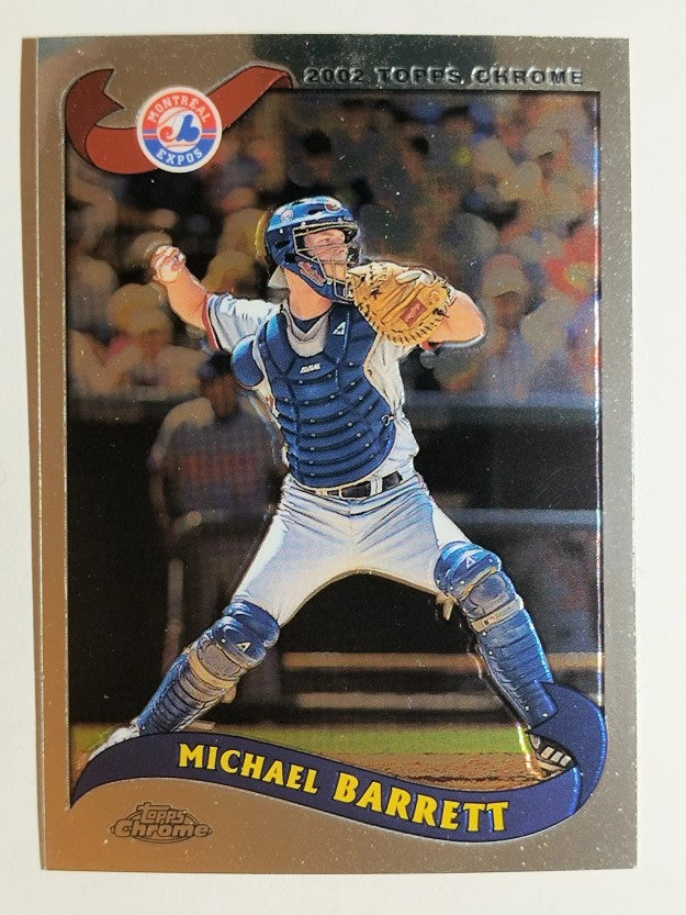 2002 Topps Chrome #207 Michael Barrett