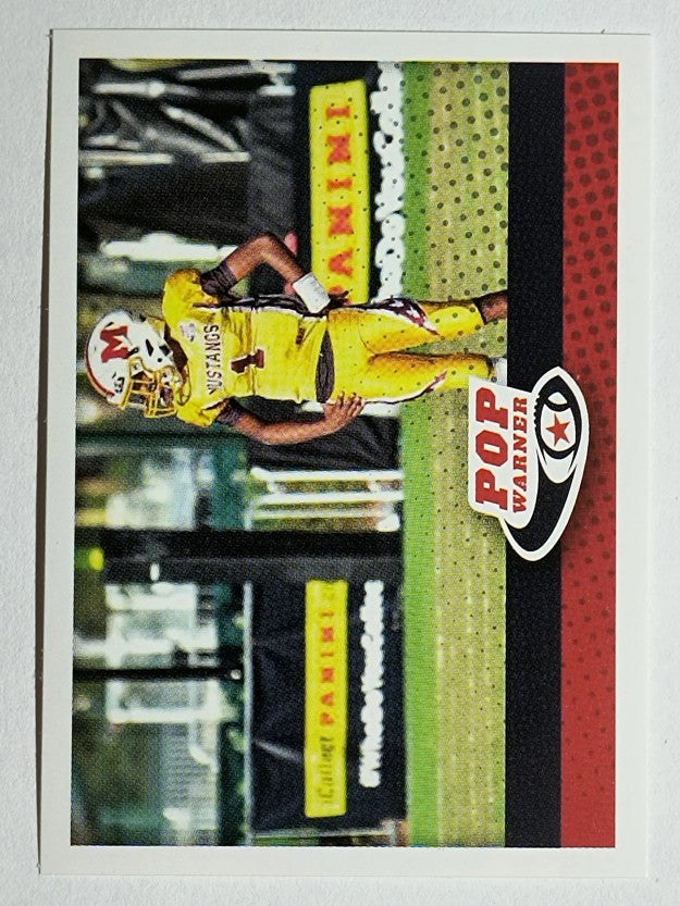 2021 Panini Stickers #555 Pop Warner Action Photo 4