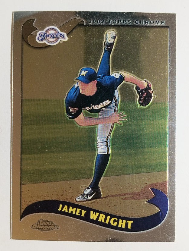 2002 Topps Chrome #217 Jamey Wright