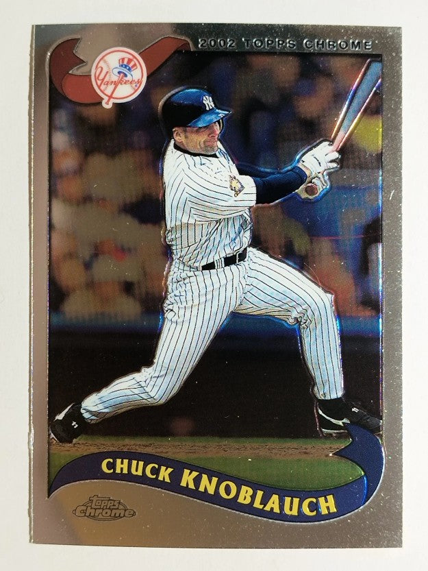 2002 Topps Chrome #220 Chuck Knoblauch
