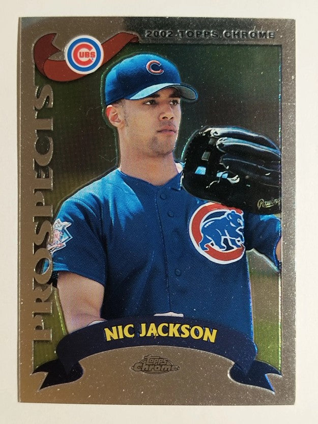 2002 Topps Chrome #324 Nic Jackson PROS RC