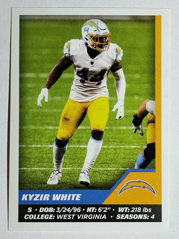 2021 Panini Stickers #294 Kyzir White
