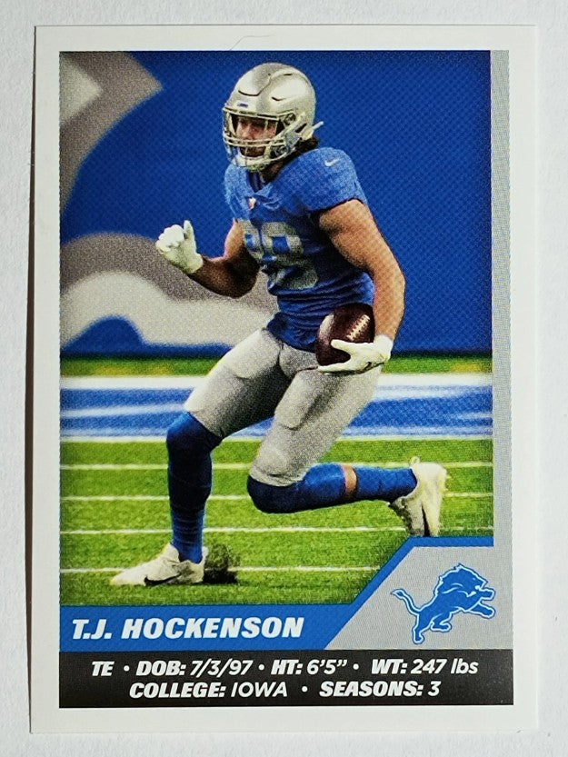 2021 Panini Stickers #384 T.J. Hockenson