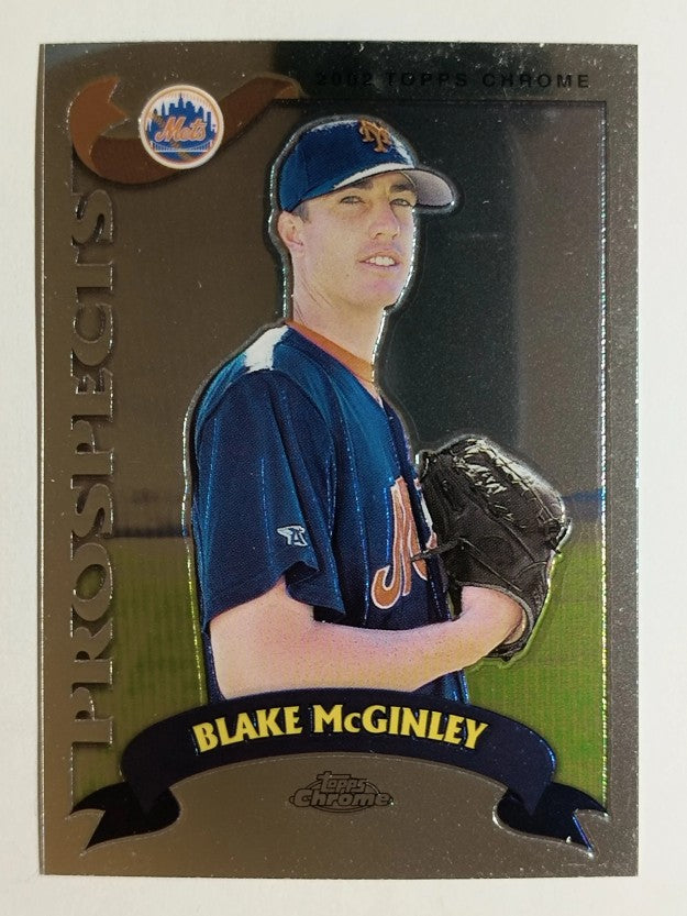 2002 Topps Chrome Traded #T181 Blake McGinley RC