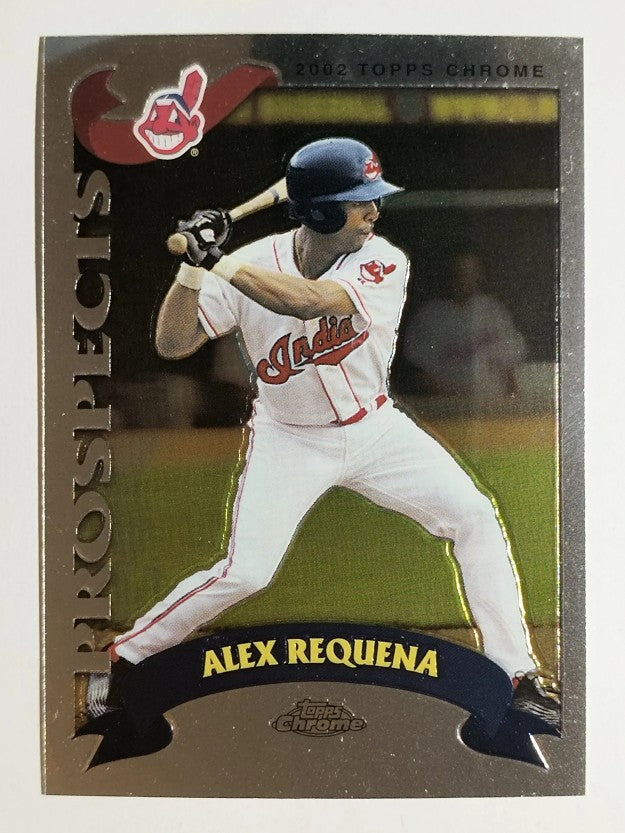 2002 Topps Chrome Traded #T206 Alex Requena RC