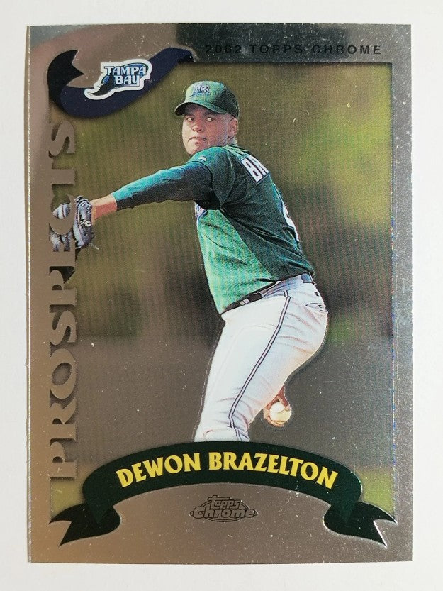 2002 Topps Chrome Traded #T209 Dewon Brazelton