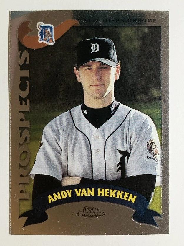 2002 Topps Chrome Traded #T220 Andy Van Hekken